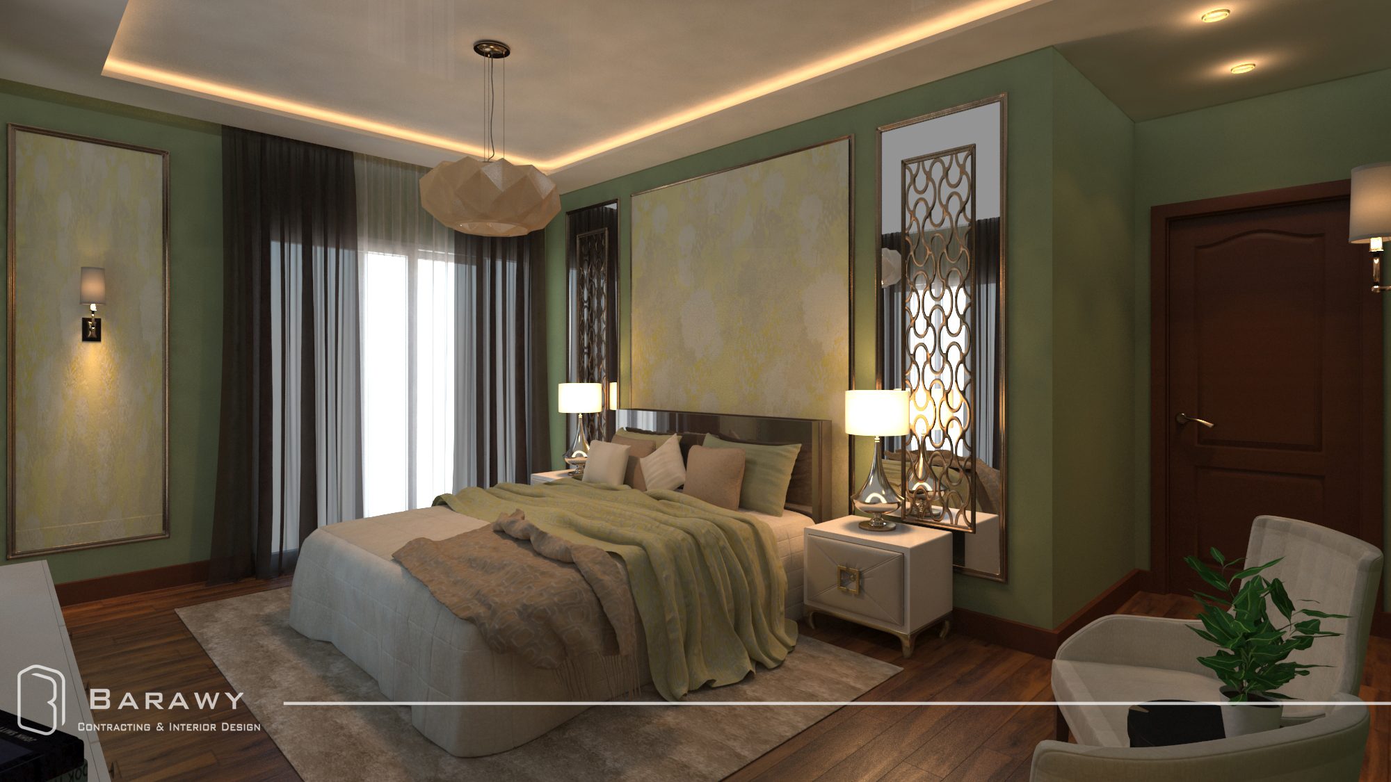 تصميم غرفة نوم مودرن 2020